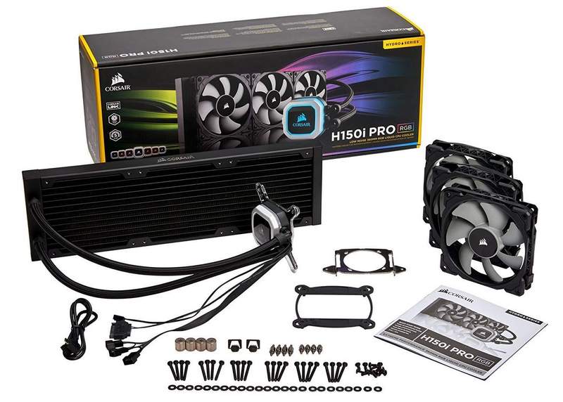 forhistorisk forår Ond Corsair H150i Pro 360mm and H115i Pro 280mm AIO Coming Soon | eTeknix