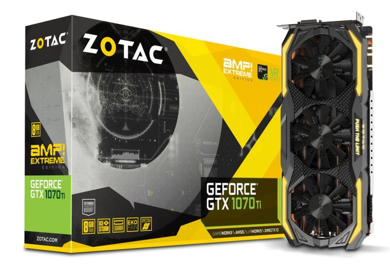 Zotac GeForce GTX 1070 Ti Graphics Card Review