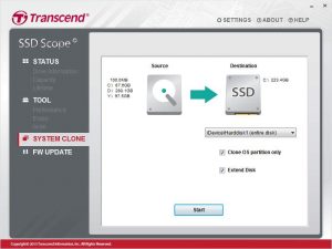 transcend ssd scope software review