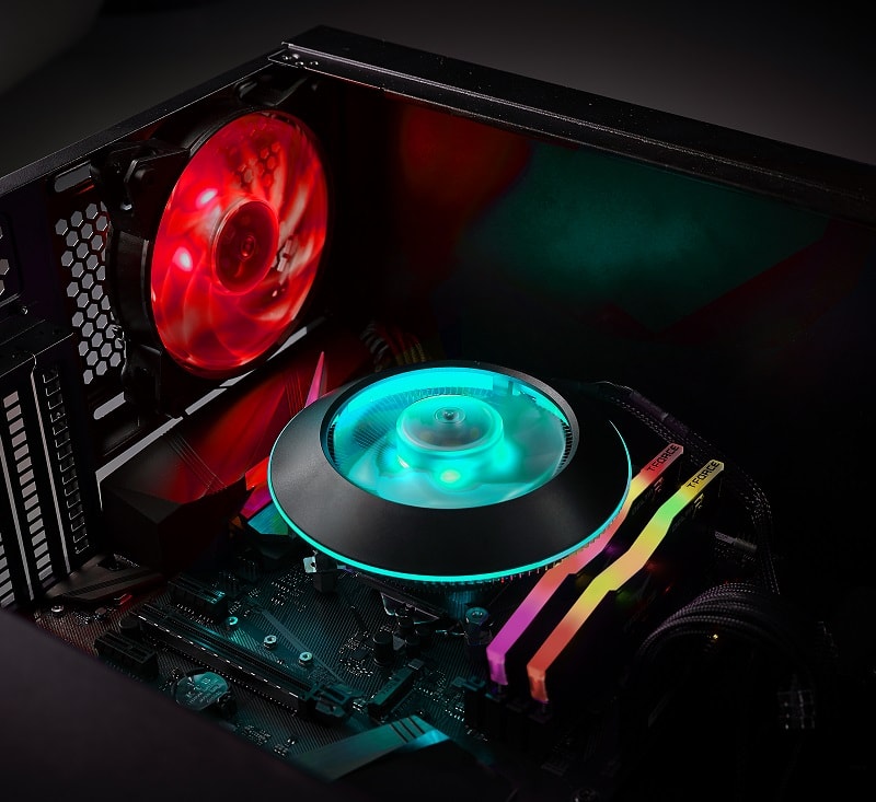 Cooler Master Masterair G100m Ufo Rgb Cpu Cooler Review Eteknix