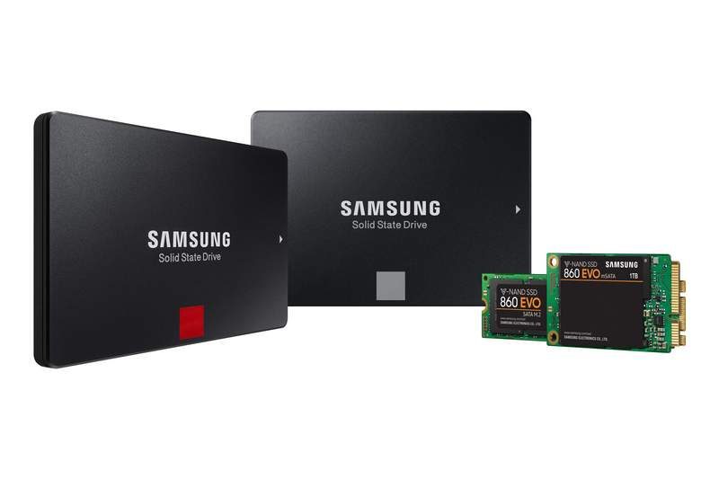 Samsung Launches New 860 PRO and 860 EVO SSD Range