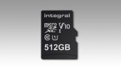 Integral Memory Introduces 512GB microSDXC Memory Cards