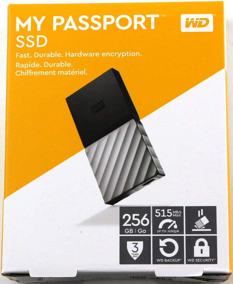 WD Passport SSD 256GB USB 3.1 SSD | eTeknix