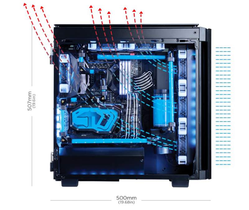 Corsair Launches Obsidian Series 500D Chassis | eTeknix