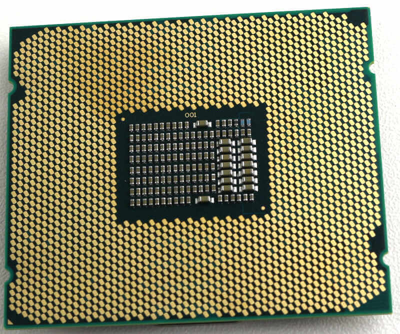 Intel Xeon W-2195 Photo view bottom