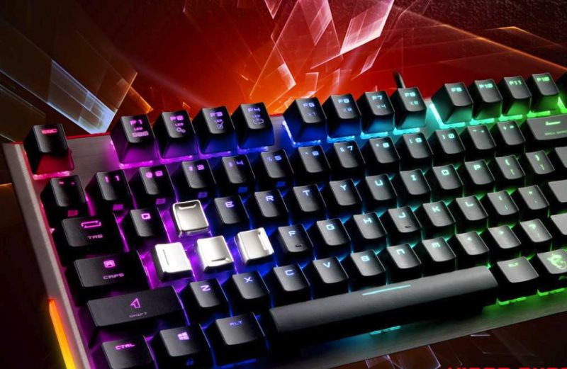 MSI Vigor GK80 Mechanical Gaming Keyboard Review | eTeknix