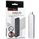 Silverstone MS09 M.2 Enclosure Now Available in Black or Silver