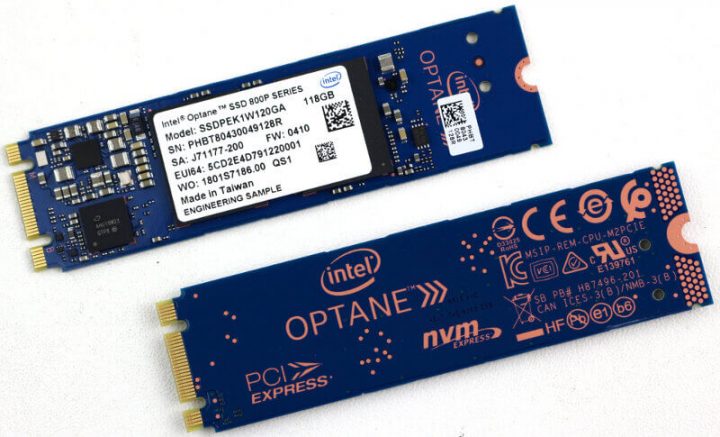 Intel optane 800p обзор