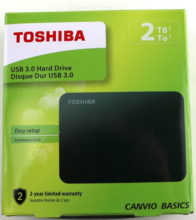 Toshiba Canvio Basics 2TB Portable USB 3.0 HDD Review | eTeknix