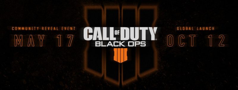Activision Announces Call of Duty Black Ops 4 Coming October