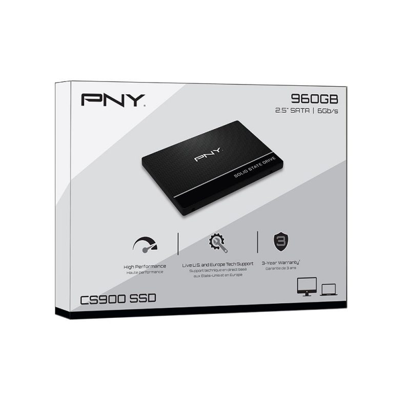 PNY Releases 960GB Capacity Option for Budget CS900 Line