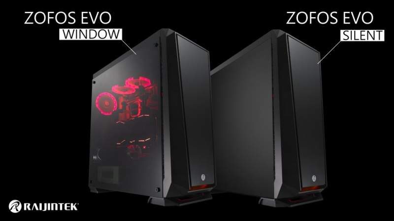 Raijintek Zofos EVO RGB and EVO Silent Chassis Now Available