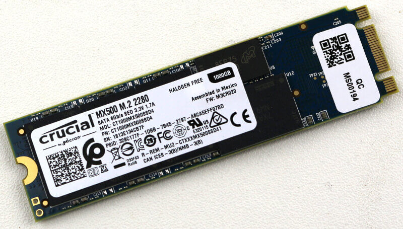 Crucial MX500 1TB M.2 SATA SSD Review | eTeknix