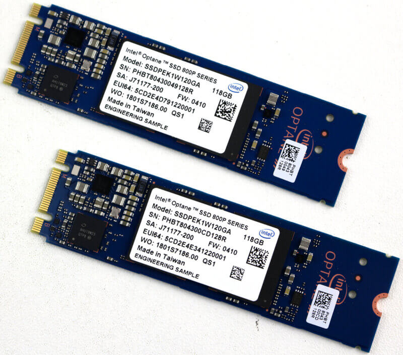 Intel Optane SSD 800P M.2 PCIe SSD RAID Review | eTeknix