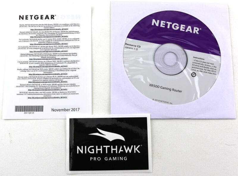 NETGEAR Nighthawk Pro Gaming XR500 Photo box content 4