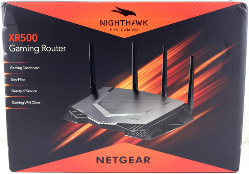 NETGEAR Nighthawk Pro Gaming XR500 Photo box front