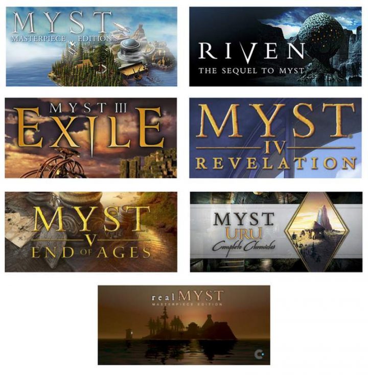 myst games in order