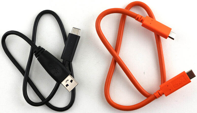 LaCie Rugged Secure Photo cables