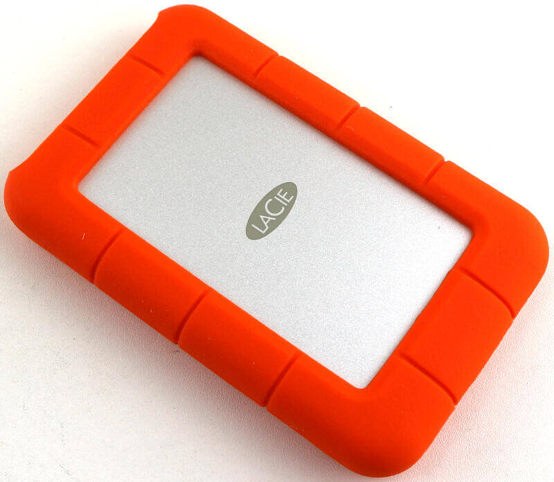 LaCie Rugged Secure Photo top angle 2