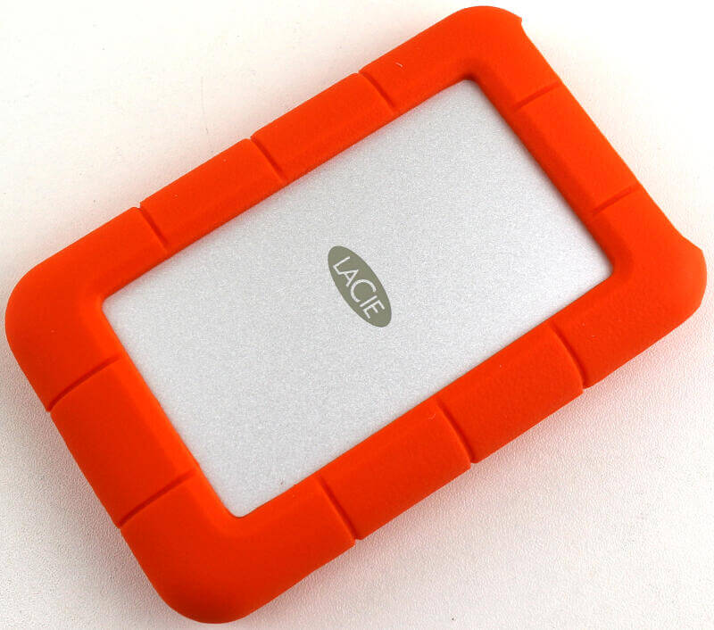 LaCie Rugged Secure Photo top angle
