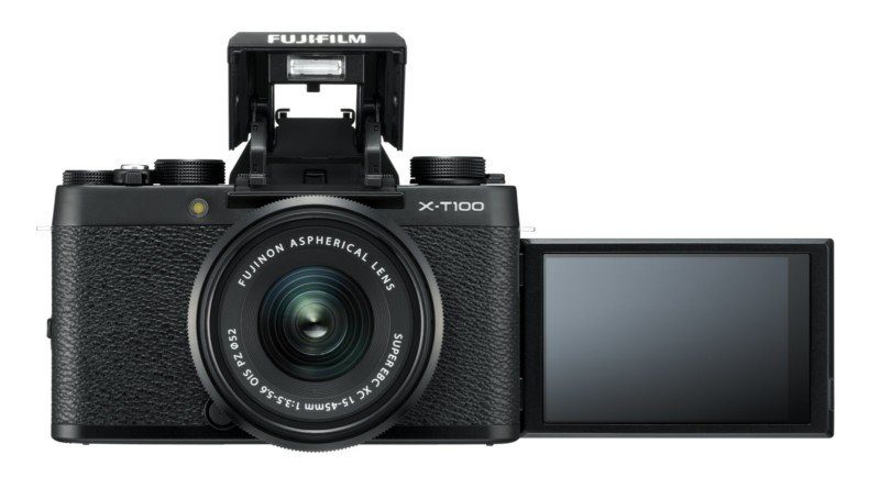Fujifilm Debuts the X-T100 Mirrorless Camera with 4K Video