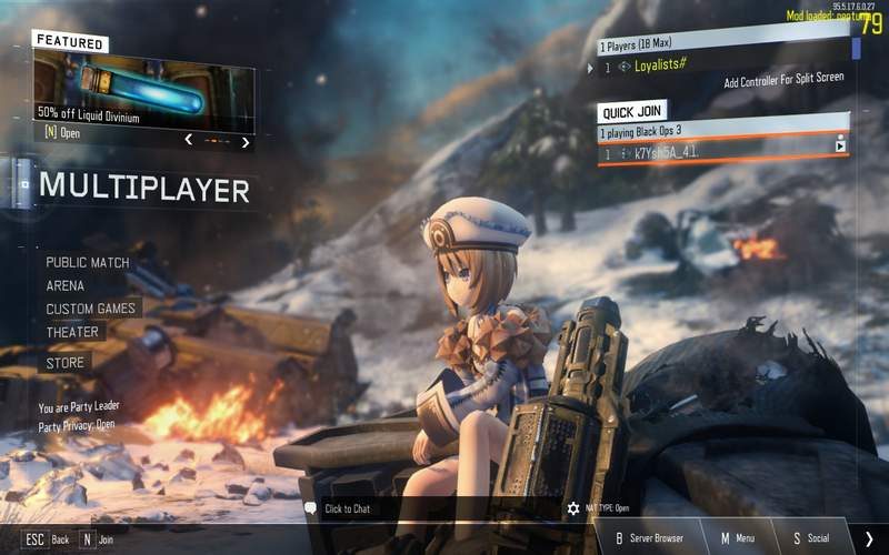 Call of Duty Mod Hilariously Replaces Soldiers With Anime Girls