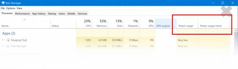 windows 10 power