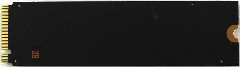 WD Black PCIe M2 1TB Photo view rear