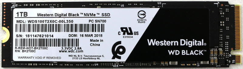 Western Digital WD Black 1TB M.2 NVMe SSD Review | eTeknix