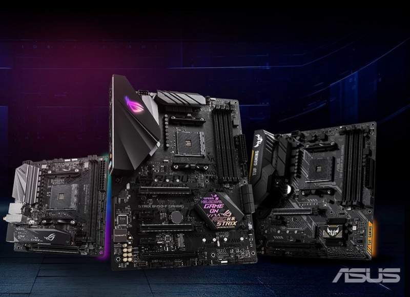 ASUS B450 Chipset Motherboards Now Available in the UK