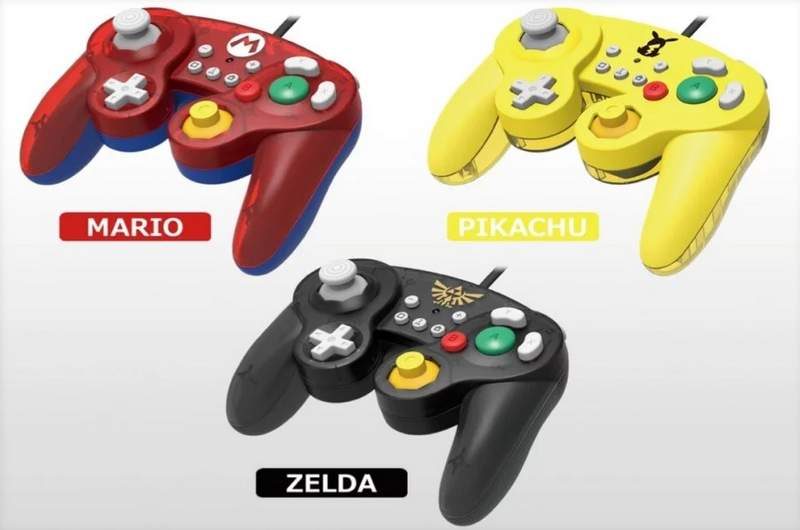 Hori Announces GameCube-style Controllers for Nintendo Switch