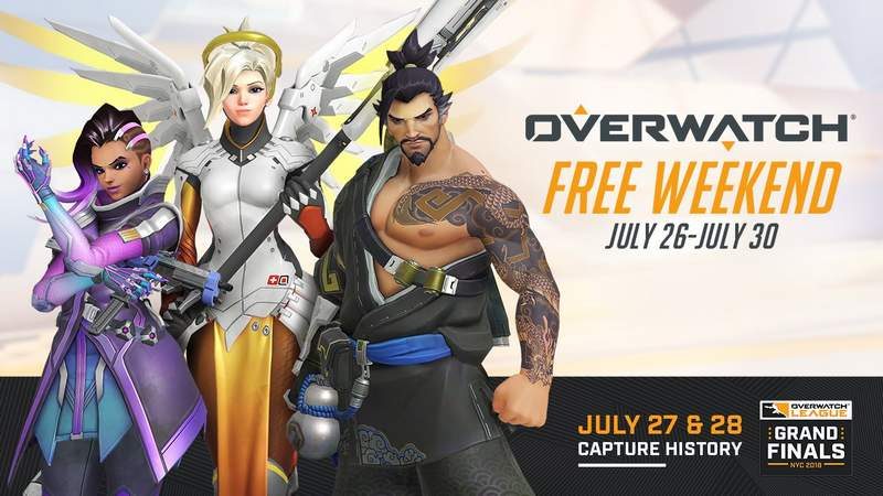 Overwatch Offers Free-to-Play Weekend from July 26th to 30th