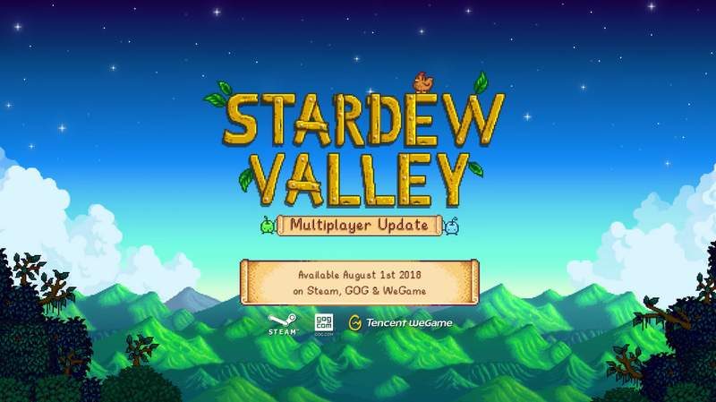 Stardew Valley Multiplayer Update Arrives on August 1st