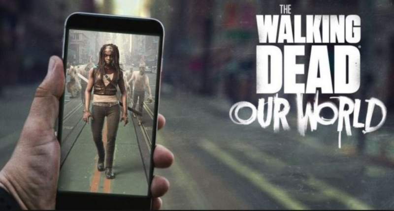 walking dead augmented reality