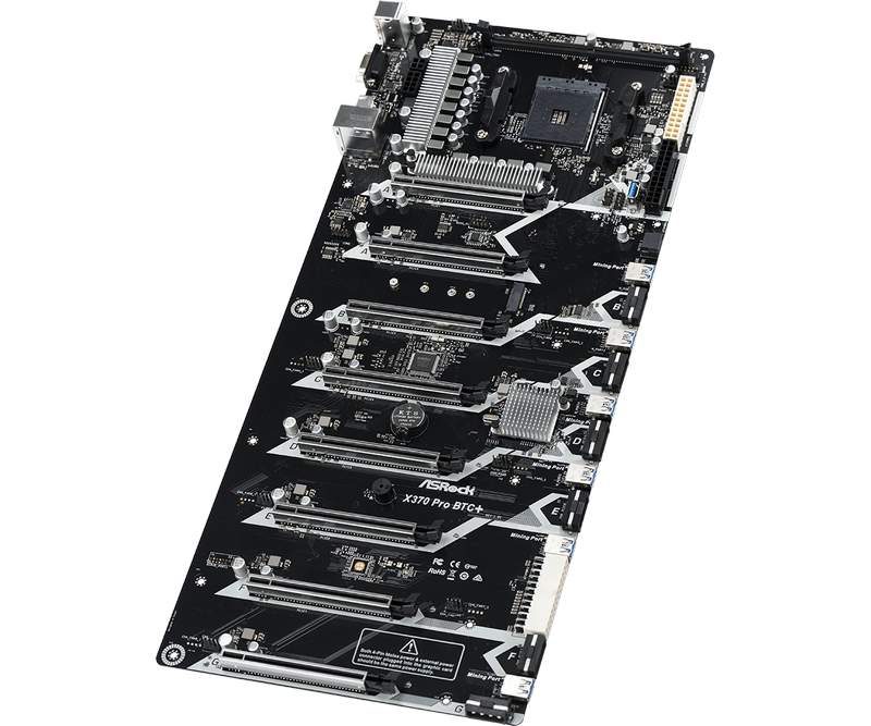 ASRock Launches Massive X370 Pro BTC+ for Crypto Mining