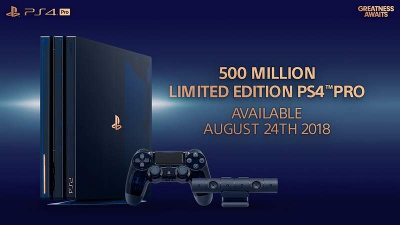 The PlayStation 4 Pro 500 Million 