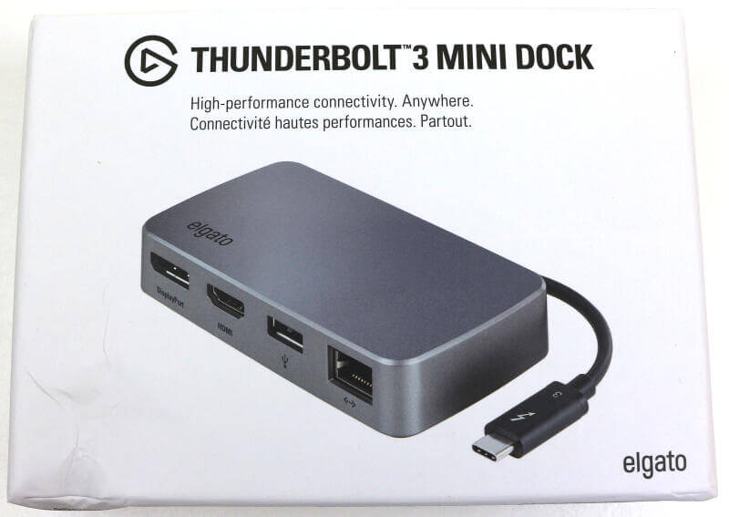 Elgato Thunderbolt 3 Mini Dock Photo box front