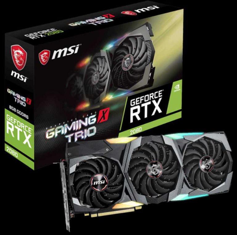 Msi rtx 2080 gaming x trio разгон