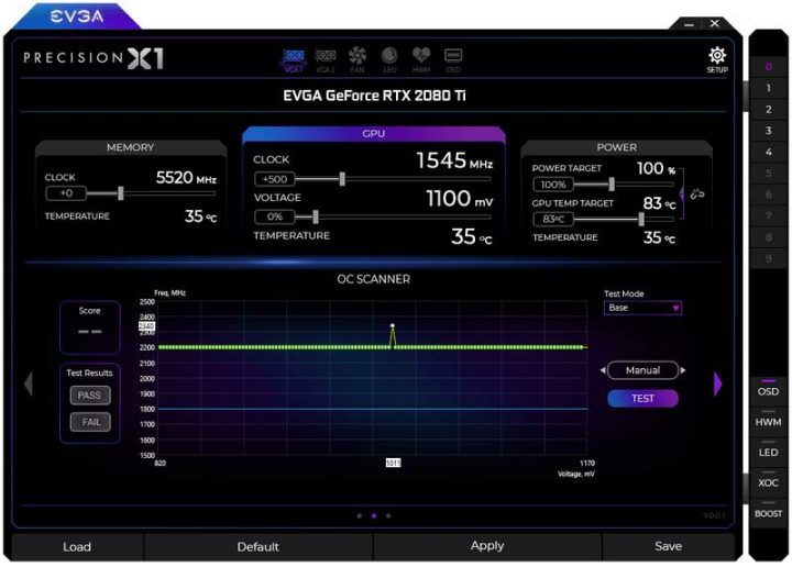 EVGA Precision X1 download the new for windows