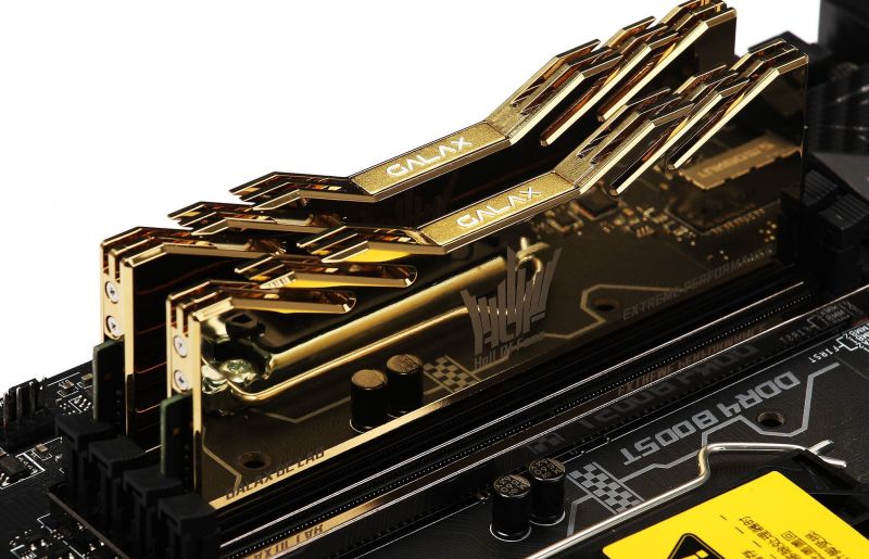GALAX OC Lab Edition DDR4 RAM Aims for the Gold Standard
