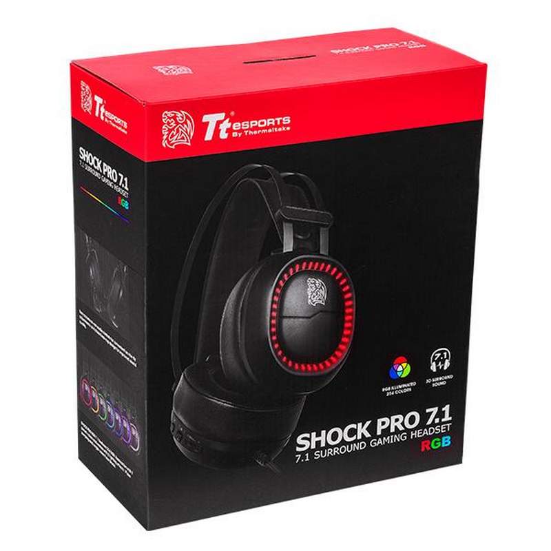 Tt eSPORTS Launches the Shock PRO RGB 7.1 Headset