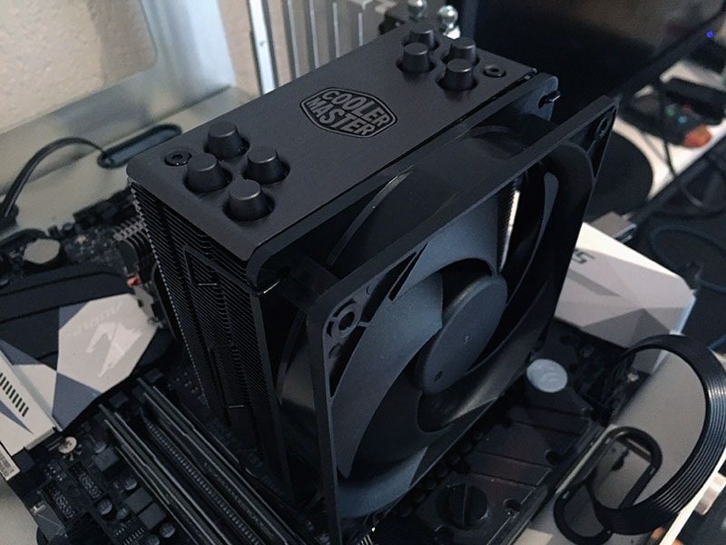 cooler master hyper 212 black edition installation amd