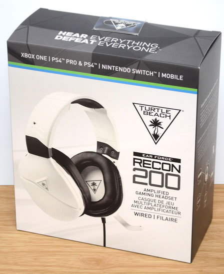 turtle beach recon 200 white amplified gaming headset for xbox one