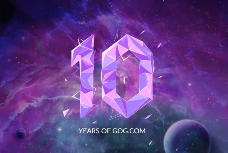 GOG Celebrates 10 Years with a Free Game Giveaway