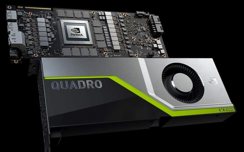 NVIDIA Opens Pre-Orders for Quadro RTX 5000 and RTX 6000