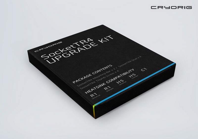 Cryorig Offers Socket TR4 Upgrade Kit for their CPU Coolers