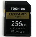 Toshiba EXCERIA PRO N502 256GB Photo 1 view top