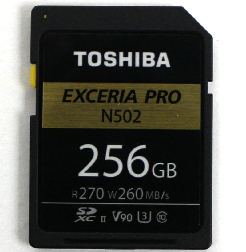 □キオクシア EXCERIA PRO KSDXU-A256G [256GB] - カメラ