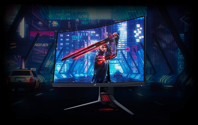 ASUS Launches the ROG Strix XG32VQR Curved HDR Monitor