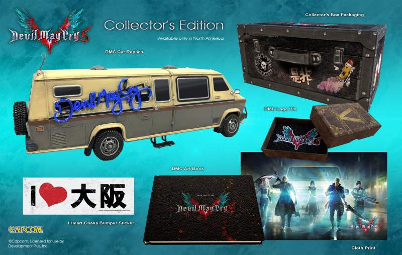 Devil May Cry 5 Collector's Edition Pre-Orders Now Available